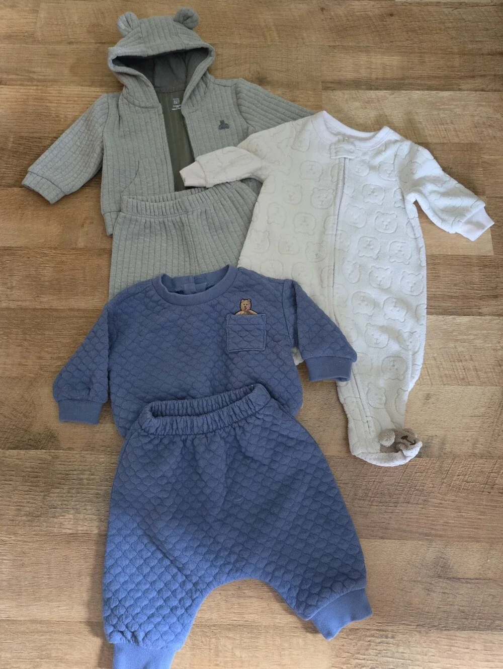 Baby Gap Lot - Matching Sets And Zipper Footie